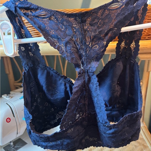 Free People Lace Bralette - Dark Blue - Picture 4 of 4